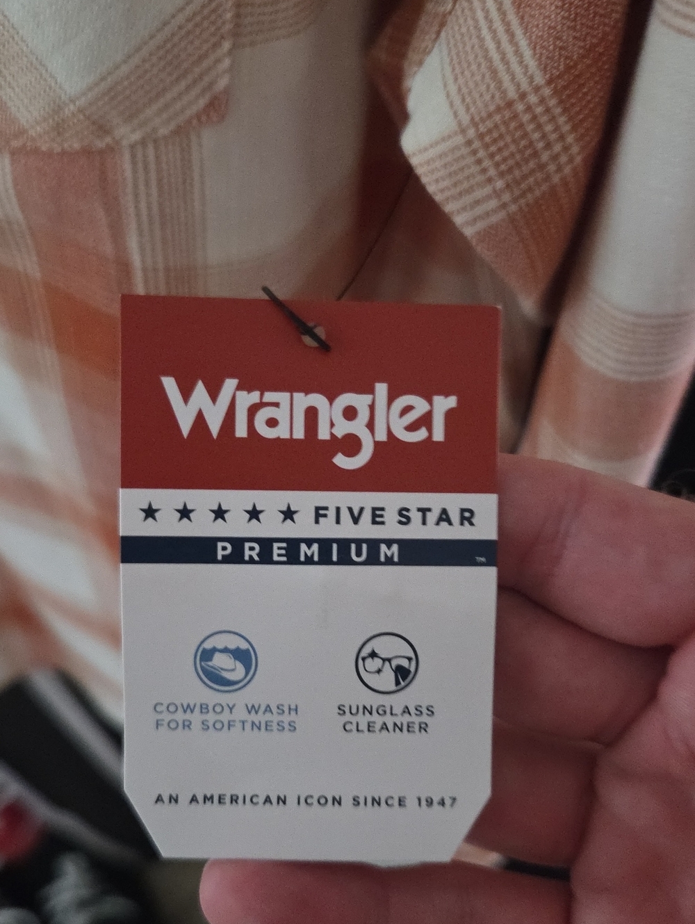 Wrangler Mens Button Up - Picture 2 of 5